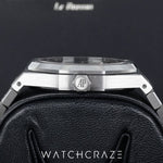 2020 AUDEMARS PIGUET SELF WINDING ROYAL OAK BLACK DIAL 41MM 15500ST.OO.1220ST.03