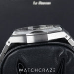 2020 AUDEMARS PIGUET SELF WINDING ROYAL OAK BLACK DIAL 41MM 15500ST.OO.1220ST.03
