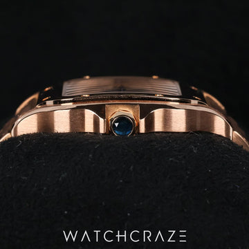 2021 CARTIER SANTOS DE CARTIER ROSE GOLD WGSA0008