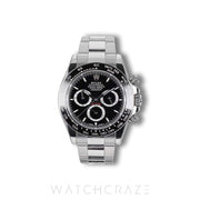 2025 ROLEX COSMOGRAPH DAYTONA BLACK DIAL 40MM 126500LN