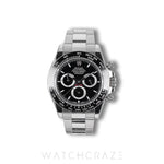 2025 ROLEX COSMOGRAPH DAYTONA BLACK DIAL 40MM 126500LN