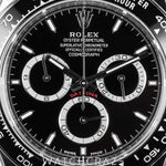 2025 ROLEX COSMOGRAPH DAYTONA BLACK DIAL 40MM 126500LN