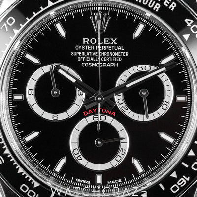2025 ROLEX COSMOGRAPH DAYTONA BLACK DIAL 40MM 126500LN