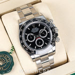 2025 ROLEX COSMOGRAPH DAYTONA BLACK DIAL 40MM 126500LN