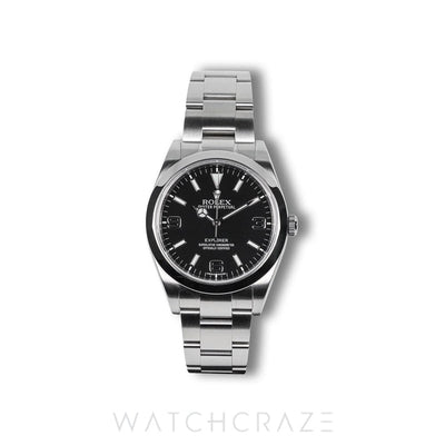 2015 ROLEX EXPLORER BLACK DIAL 39MM 214270