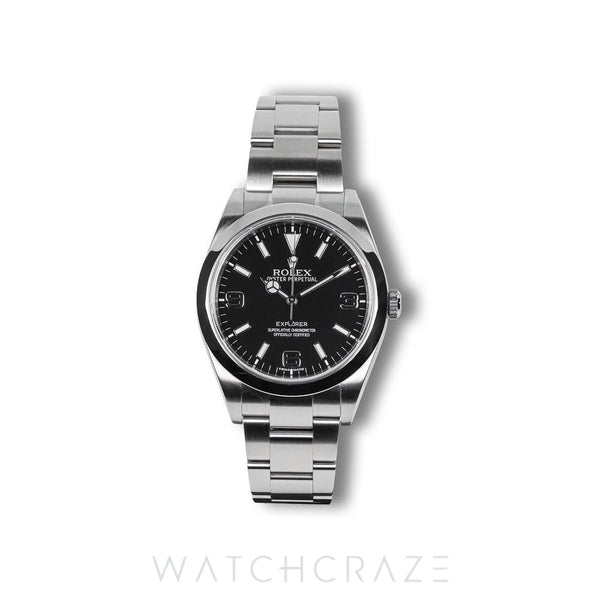 2015 ROLEX EXPLORER BLACK DIAL 39MM 214270