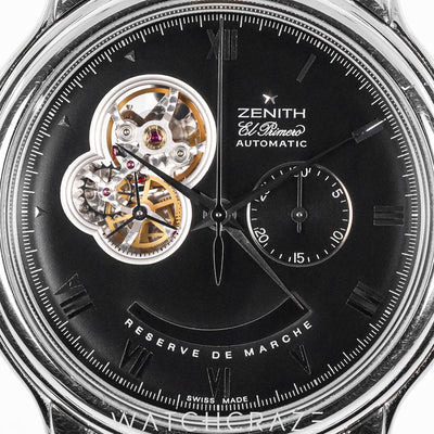 ZENITH EL PRIMERO CHRONOMASTER OPEN BLACK DIAL 45MM 03.1260.4021