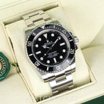 2013 ROLEX SUBMARINER NO DATE BLACK DIAL 40MM 114060