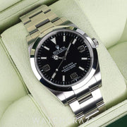 2015 ROLEX EXPLORER BLACK DIAL 39MM 214270
