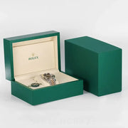 2025 ROLEX DATEJUST TWO TONE YELLOW GOLD AND STEEL WIMBLEDON DIAL 41MM 126333
