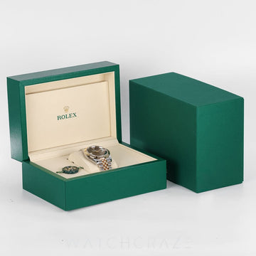 2026 ROLEX DATEJUST TWO TONE YELLOW GOLD WIMBLEDONE DIAL 41MM 126333