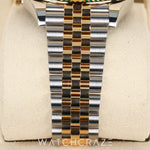 2026 ROLEX DATEJUST TWO TONE YELLOW GOLD WIMBLEDONE DIAL 41MM 126333