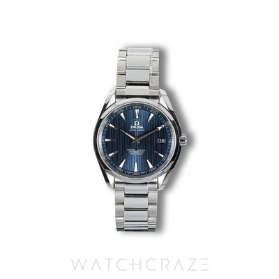 2018 OMEGA SEAMASTER AQUA TERRA BLUE DIAL 41MM 23113422103001