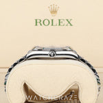 2023 ROLEX DATEJUST BLUE DIAL DIAMOND MARKERS 36MM 126234