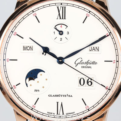 2022 GLASHUTTE ORIGINAL SENATOR EXCELLENCE ROSE GOLD 42MM 1-36-02-02-05-30