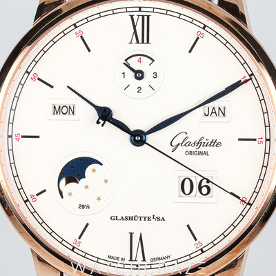 2022 GLASHUTTE ORIGINAL SENATOR EXCELLENCE ROSE GOLD 42MM 1-36-02-02-05-30
