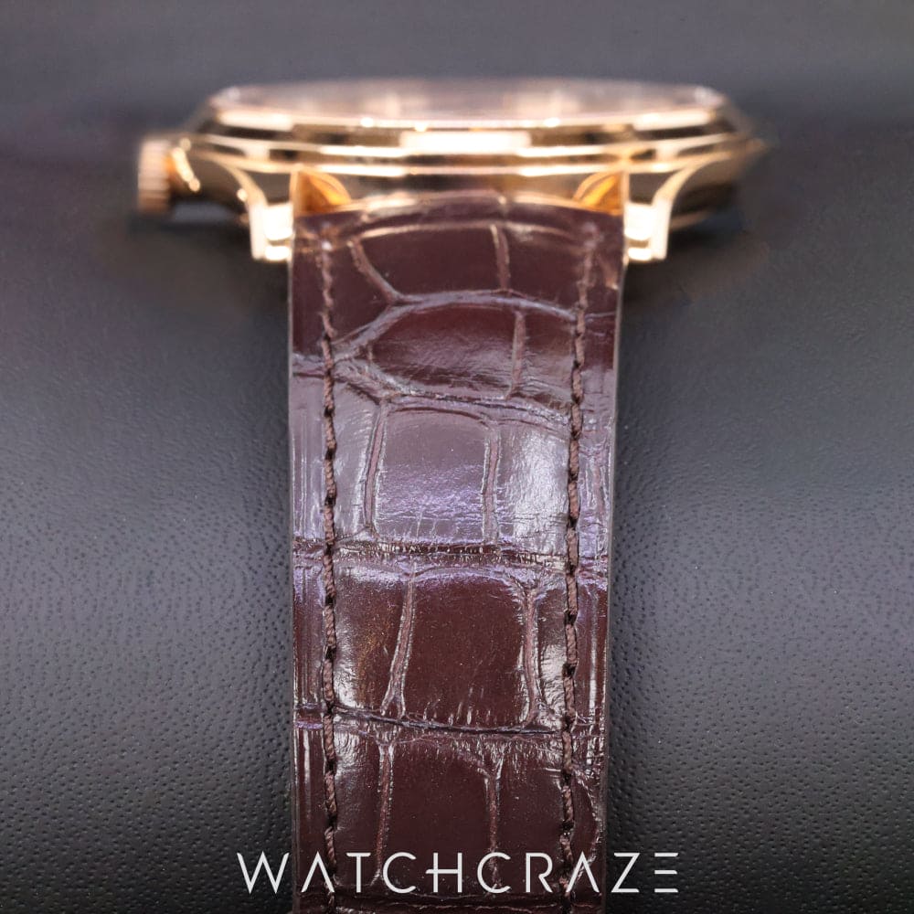 2023 JAEGER LE-COULTRE MASTER ULTRA THIN MOONPHASE ROSE GOLD WHITE DIA