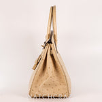 2015 HERMES BIRKIN 30 PATCHEMIN GOLD HARDWARE