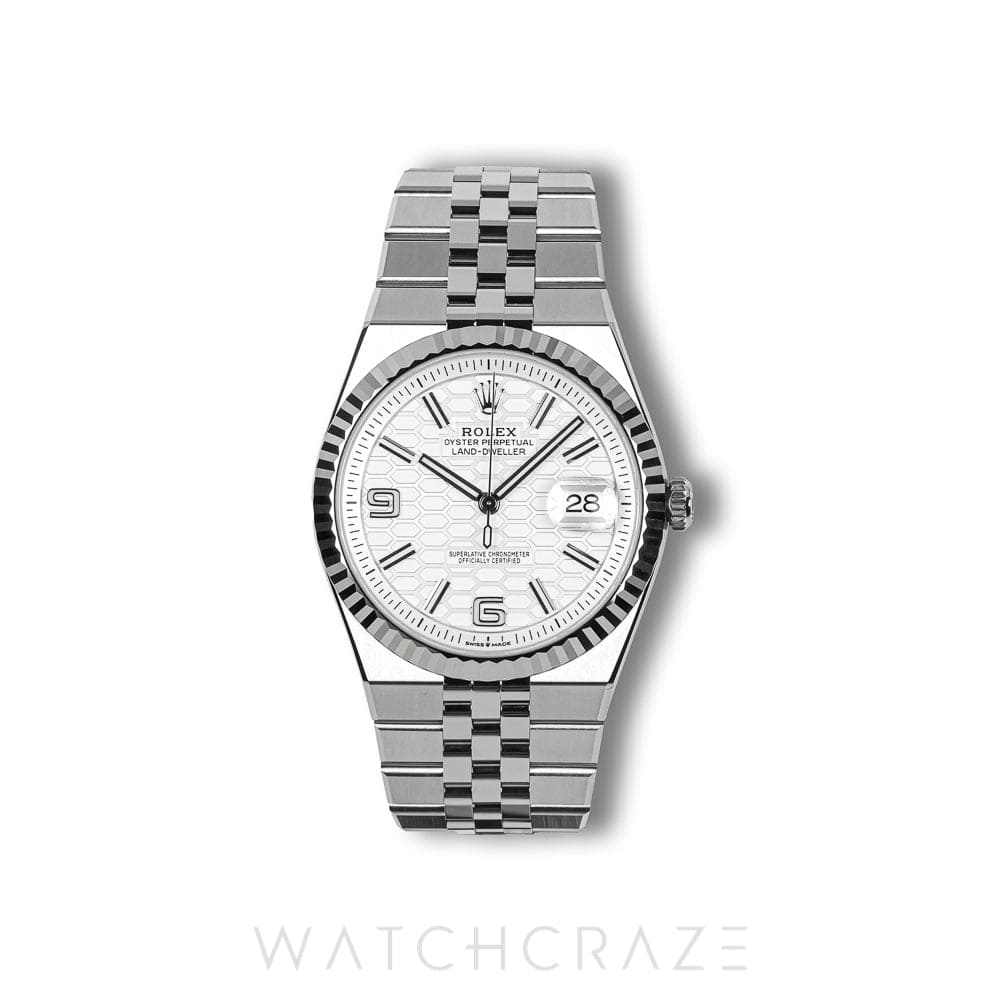 2026 ROLEX LAND-DWELLER WHITE DIAL 40MM 127334