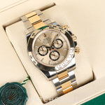 2026 ROLEX DAYTONA COSMOGRAPH TWO TONE YELLOW GOLD AND STEEL CHAMPAGNE DIAL 40MM 126503