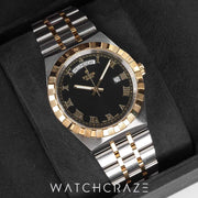 2020 TUDOR ROYAL TWO TONE YELLOW GOLD AND STEEL BLACK DIAL 41MM 79503