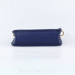 2015 HERMES EVERLYNE 16 SAPPHIRE/NOIR SAPPHIRE