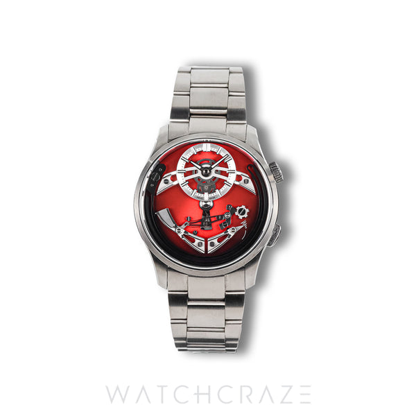 2024 CHRISTOPHER WARD C1 BEL CANTO THE RED ONE 41MM C01-41APT2-T0AM1