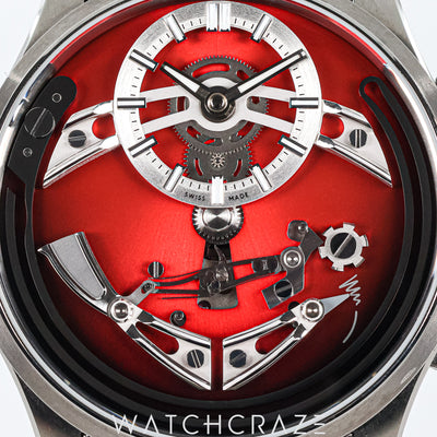2024 CHRISTOPHER WARD C1 BEL CANTO THE RED ONE 41MM C01-41APT2-T0AM1