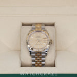 2024 ROLEX DATEJUST TWO TONE YG/S CHAMPAGNE DIAL 36MM 126233
