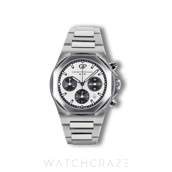 2025 GIRARD PERREGAUX LAUREATO CHRONOGRAPH WHITE DIAL 42MM 81020-11-1131-11A