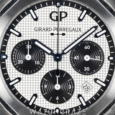 2025 GIRARD PERREGAUX LAUREATO CHRONOGRAPH WHITE DIAL 42MM 81020-11-1131-11A