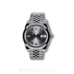 2024 ROLEX DATEJUST WIMBLEDON DIAL 41MM 126300