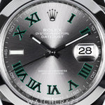 2024 ROLEX DATEJUST WIMBLEDON DIAL 41MM 126300