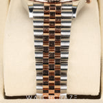 2025 ROLEX DATEJUST TWO TONE ROSE GOLD RHODIUM DIAL 36MM 126231