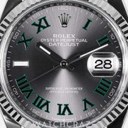 2025 ROLEX DATEJUST WIMBLEDON DIAL JUBILEE 36MM 126234