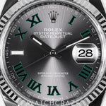 2025 ROLEX DATEJUST WIMBLEDON DIAL JUBILEE 36MM 126234