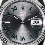 2022 ROLEX DATEJUST FLUTED JUBILEE WIMBLEDON 36MM 126234