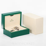 2023 ROLEX DATEJUST TWO TONE YELLOW GOLD AND STEEL GREY DIAL SMOOTH BEZEL OYSTER 41MM 126303