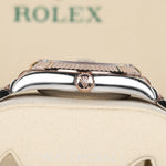 2025 ROLEX DATEJUST TWO TONE ROSE GOLD RHODIUM DIAL 36MM 126231