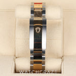 2023 ROLEX DATEJUST TWO TONE YELLOW GOLD AND STEEL GREY DIAL SMOOTH BEZEL OYSTER 41MM 126303