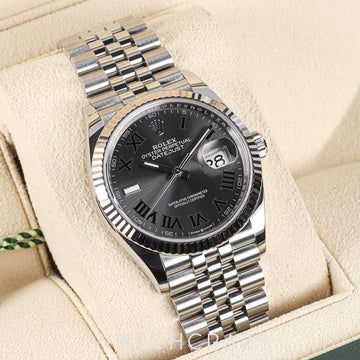 2022 ROLEX DATEJUST FLUTED JUBILEE WIMBLEDON 36MM 126234