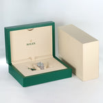 2022 ROLEX DAY DATE PLATINUM ICE BLUE DIAL BAGUETTES 40MM 228396TBR