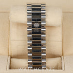 2021 ROLEX DAY-DATE PLATNIUM AND DIAMOND BEZEL ICE BLUE DIAL 40MM 228396TBR