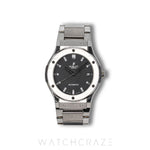 2015 HUBLOT CLASSIC FUSION TITANIUM BLACK DIAL 45MM 511.NX.1170.NX
