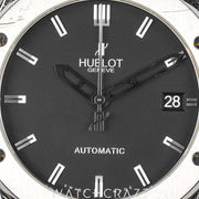 2015 HUBLOT CLASSIC FUSION TITANIUM BLACK DIAL 45MM 511.NX.1170.NX