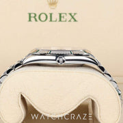2024 ROLEX DATEJUST BLACK DIAL FLUTED BEZEL 41MM 126334