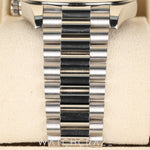 2021 ROLEX DAYDATE PLATINIUM ICE BLUE SMOOTH BAZEL 40MM 228206A