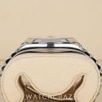 2021 ROLEX DAYDATE PLATINIUM ICE BLUE SMOOTH BAZEL 40MM 228206A