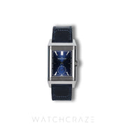 2023 JAEGER LE-COULTRE REVERSO TRIBUTE MONOFACE BLUE DIAL Q3988482