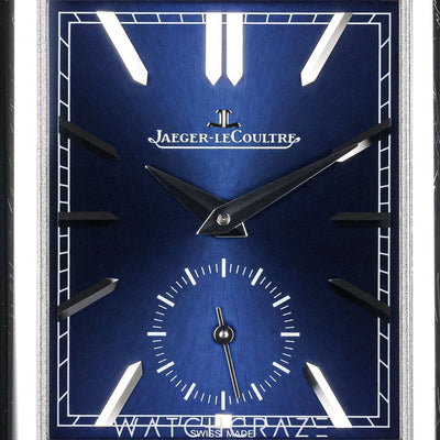 2023 JAEGER LE-COULTRE REVERSO TRIBUTE MONOFACE BLUE DIAL Q3988482